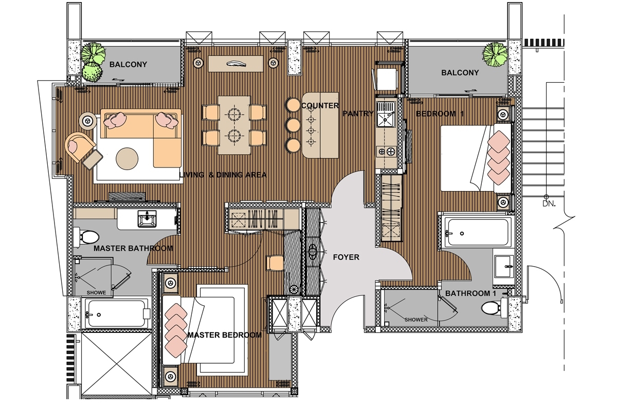 The Suites Nau Floor Plan - floorplans.click